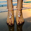 PINK SEA CHARMS Barefoot Sandals