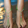 LEMON LIME Barefoot Sandals