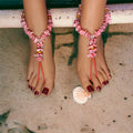 PASSION PINK Barefoot Sandals