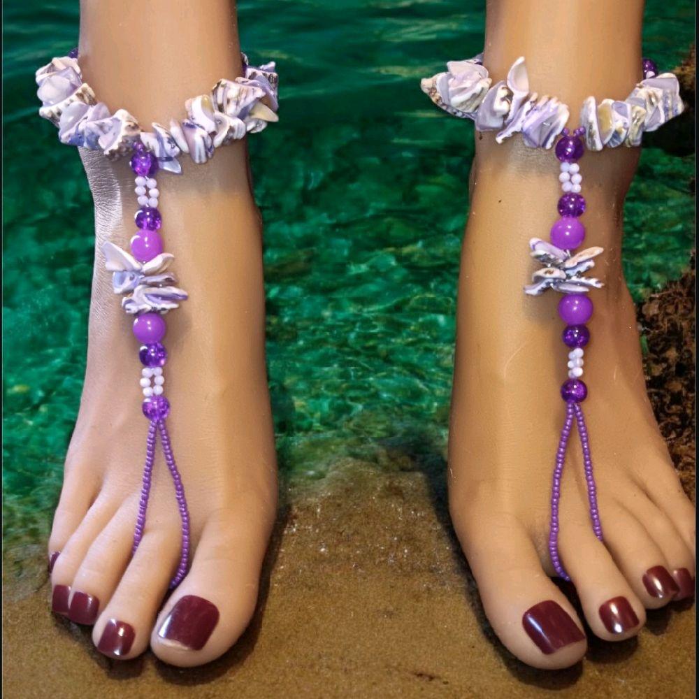 SEA GRAPE Barefoot Sandals