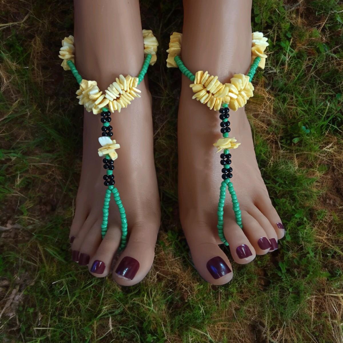 ST CATHERINE Barefoot Sandals