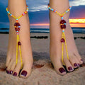 SUNSET HEARTS Barefoot Sandals