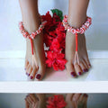 TANGERINE Barefoot Sandals
