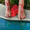 TRUE RED Barefoot Sandals